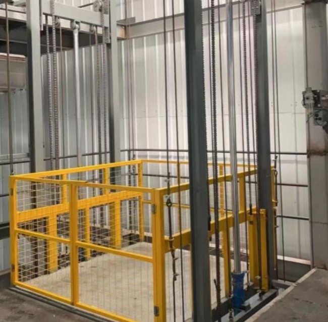 舟山导轨式升降机一般加工周期