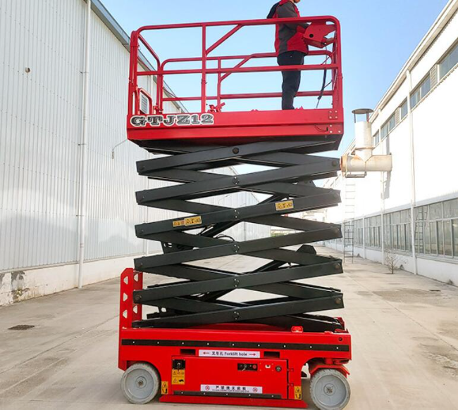 舟山自行走移动式升降机